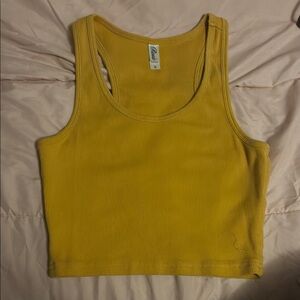 Brandy Melville Mustard Yellow Tank Top